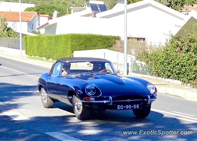 Jaguar E-Type spotted in Malveira d’Serra, Portugal