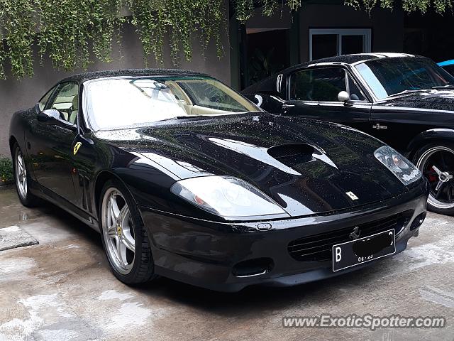 Ferrari 575M spotted in Jakarta, Indonesia