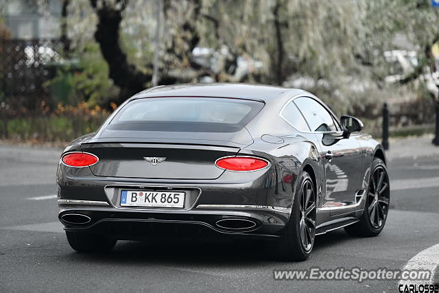 Bentley Continental spotted in Warsaw, Poland