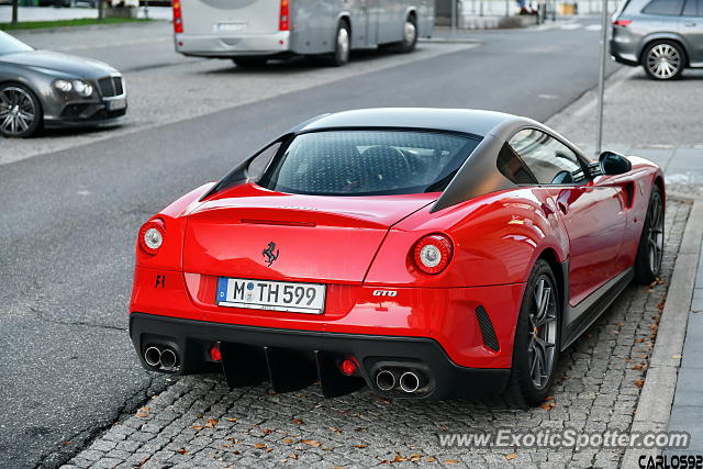 Ferrari 599GTO spotted in Warsaw, Poland