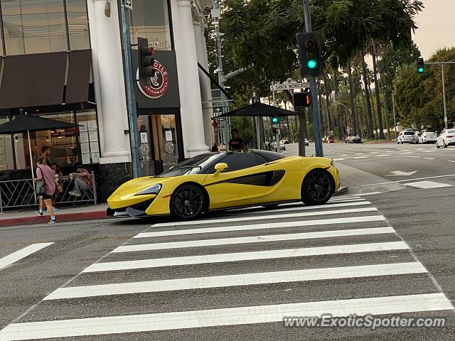 Mclaren 570S spotted in Beverly Hills, California