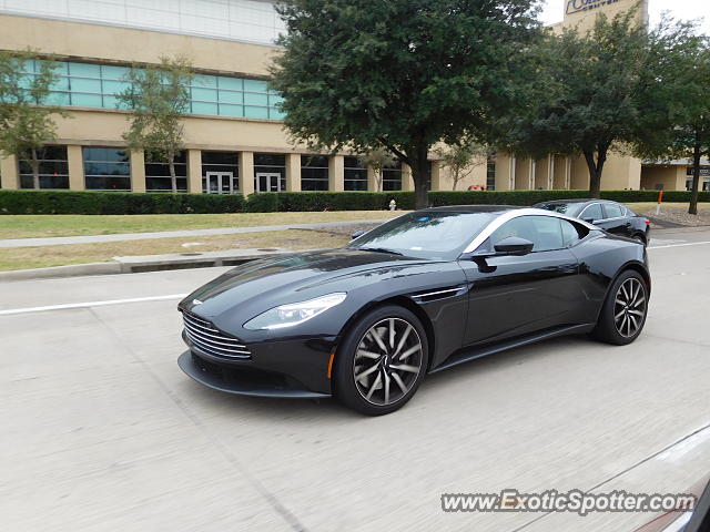 Aston Martin DB11 spotted in Dallas, Texas