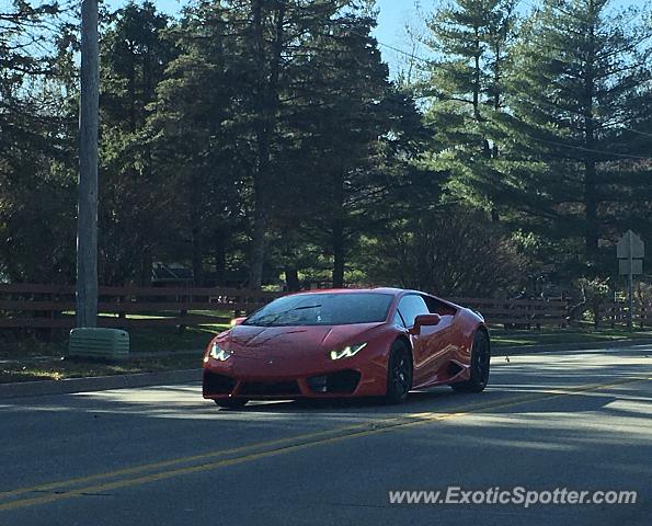 Lamborghini Huracan spotted in West Des Moines, Iowa