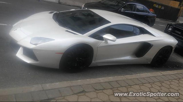 Lamborghini Aventador spotted in Jacksonville, North Carolina