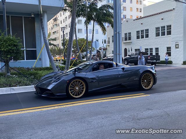 Pagani Huayra spotted in Ft Lauderdale, Florida