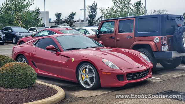 Ferrari 599GTB spotted in Cincinnati, Ohio