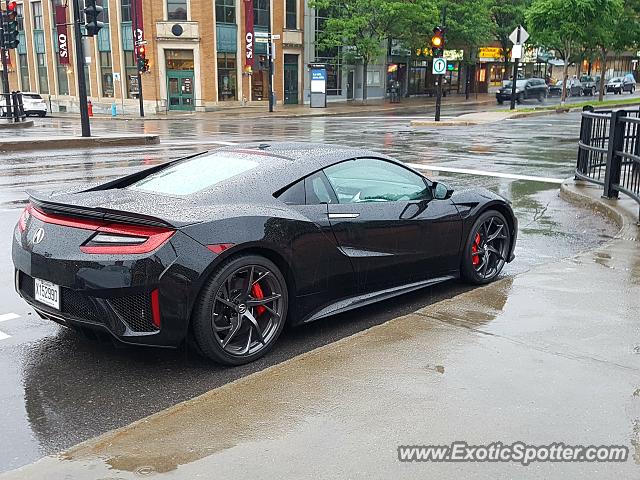 Acura NSX spotted in Montreal, Canada