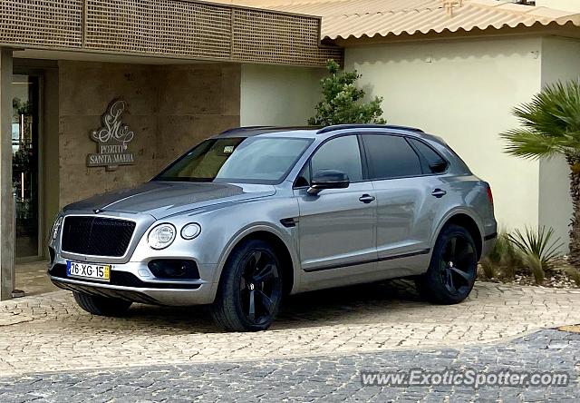 Bentley Bentayga spotted in Cascais, Portugal