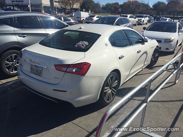 Maserati Ghibli spotted in Dallas, Texas