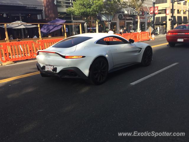 Aston Martin Vantage spotted in Calgary, Canada