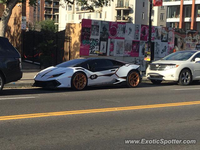 Lamborghini Huracan spotted in Calgary, Canada