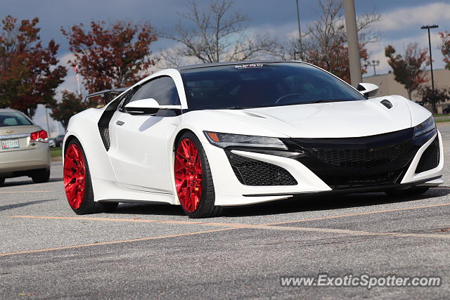 Acura NSX spotted in Laurel, Maryland
