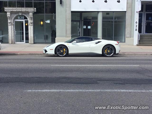 Ferrari 488 GTB spotted in Calgary, Canada