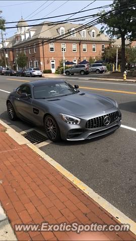 Mercedes AMG GT spotted in Darien, Connecticut