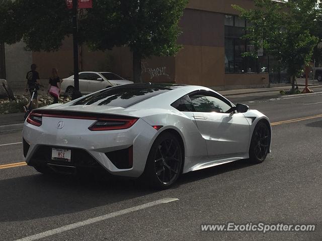 Acura NSX spotted in Calgary, Canada