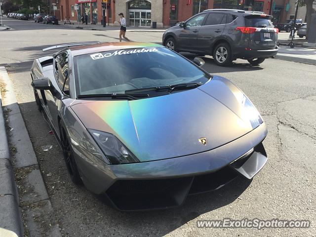 Lamborghini Gallardo spotted in Calgary, Canada