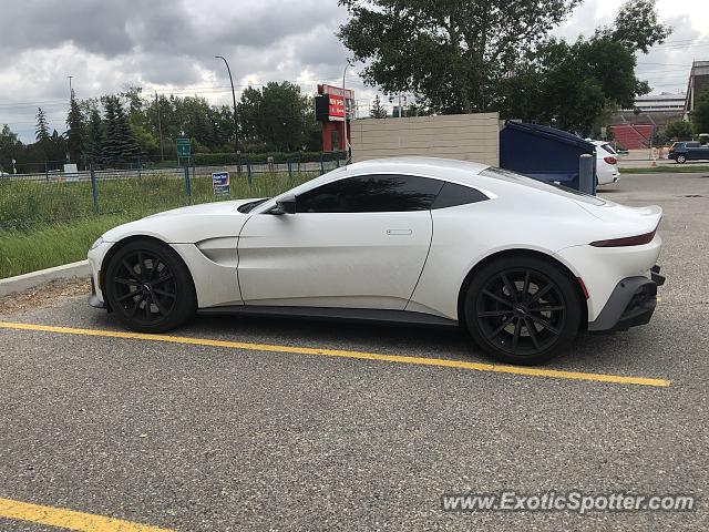 Aston Martin Vantage spotted in Calgary, Canada