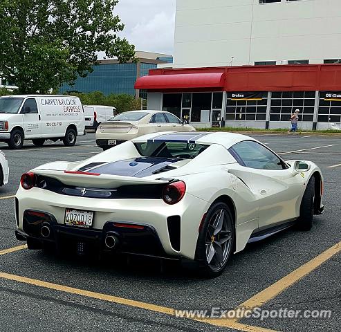 Ferrari 488 GTB spotted in Rockville, Maryland