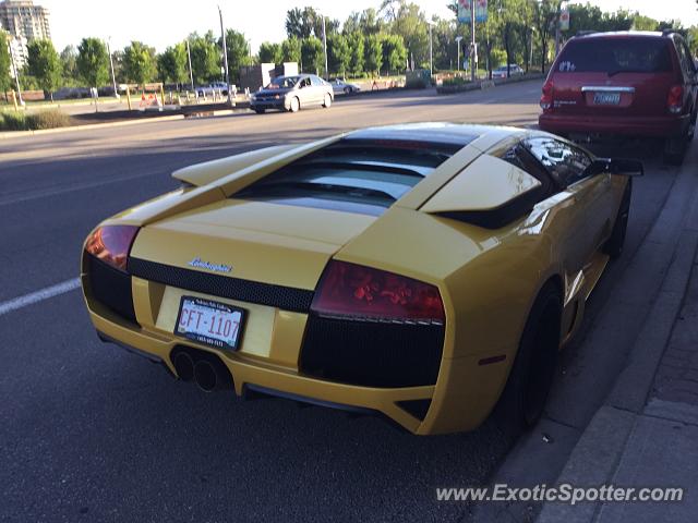 Lamborghini Murcielago spotted in Calgary, Canada