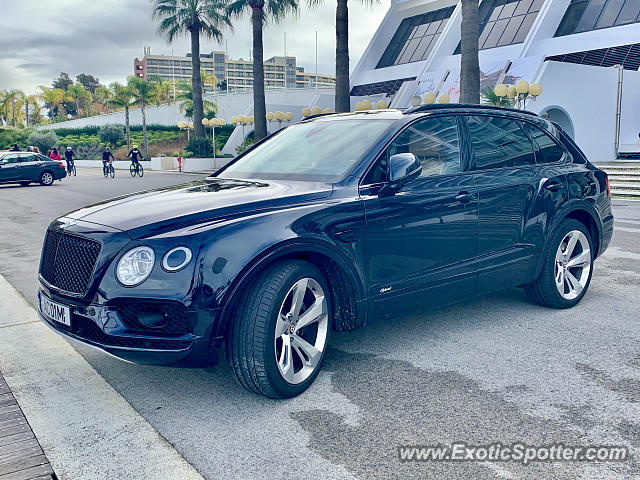 Bentley Bentayga spotted in Vilamoura, Portugal