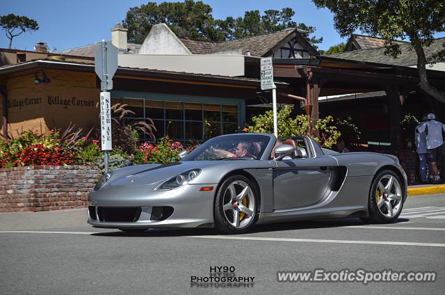 Porsche Carrera GT spotted in Monterey, California