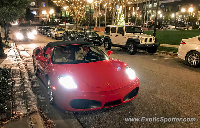 Ferrari F430 spotted in Raleigh, North Carolina