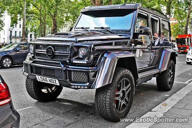 Mercedes 4x4 Squared spotted in London, United Kingdom
