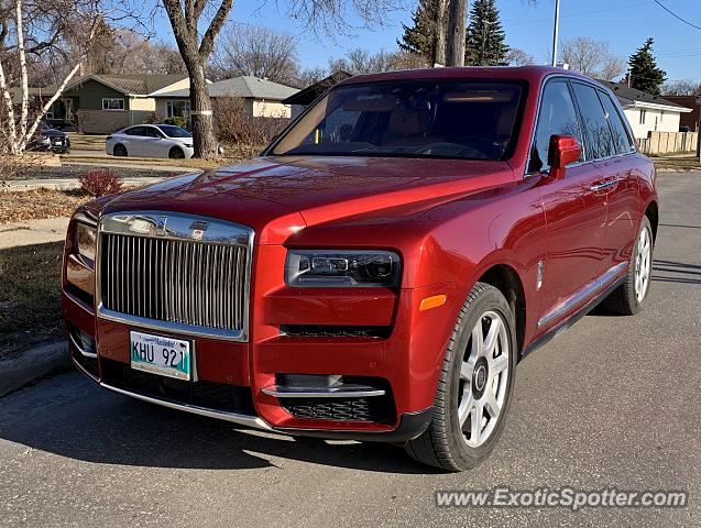 Rolls-Royce Cullinan spotted in Winnipeg, Canada