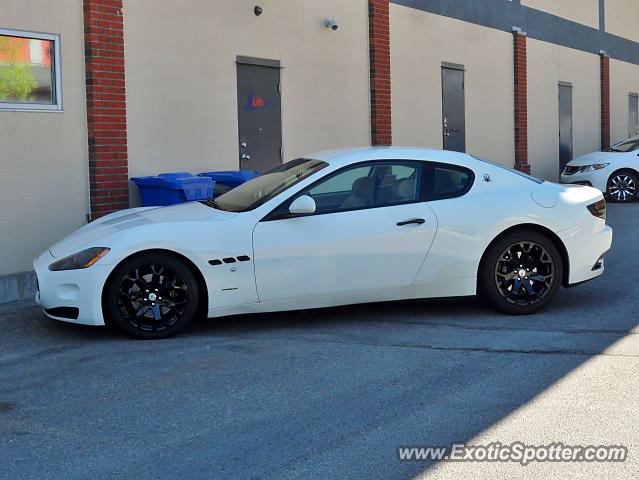 Maserati GranTurismo spotted in Chestermere, Canada