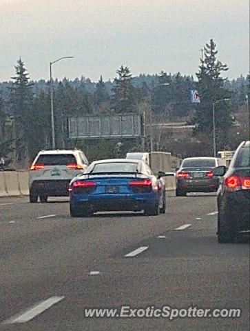Audi R8 spotted in Wilsonvile, Oregon