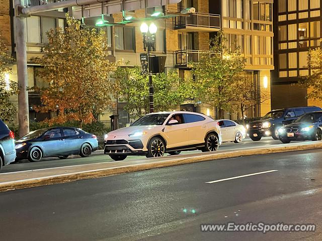 Lamborghini Urus spotted in Washington DC, United States