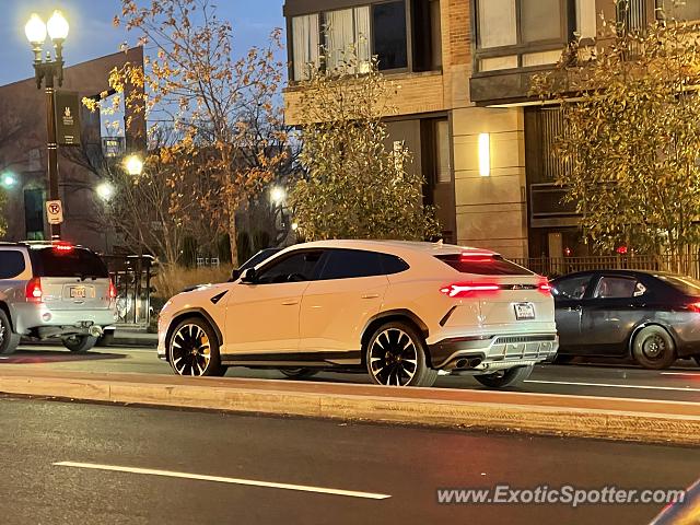 Lamborghini Urus spotted in Washington DC, United States