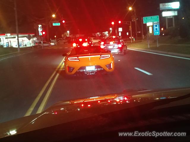 Acura NSX spotted in Brick, New Jersey