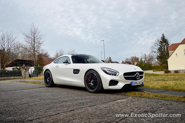 Mercedes AMG GT spotted in Cottbus, Germany