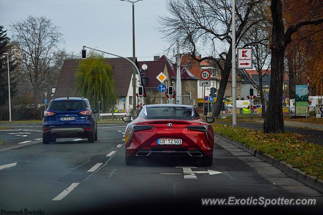 Lexus LC 500 spotted in Cottbus, Germany
