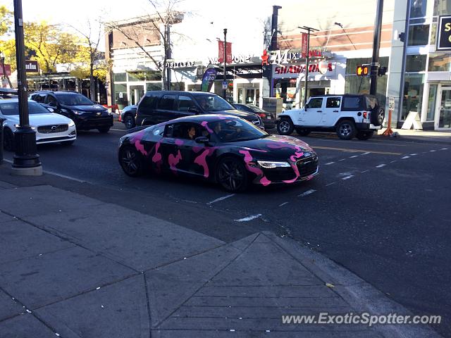 Audi R8 spotted in Calgary, Canada