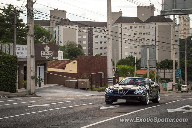 Mercedes SLR spotted in Curitiba, PR, Brazil