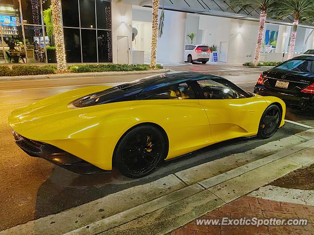 Mclaren Speedtail spotted in Fort Lauderdale, Florida