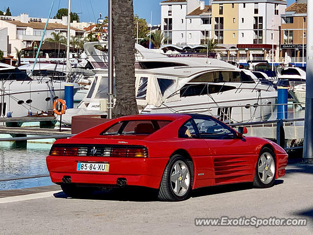 Ferrari 348 spotted in Vilamoura, Portugal