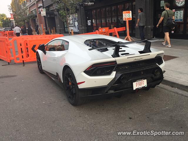 Lamborghini Huracan spotted in Calgary, Canada