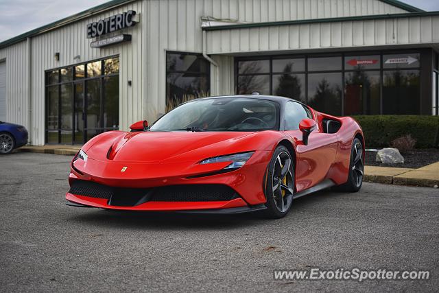Ferrari SF90 Stradale spotted in Columbus, Ohio