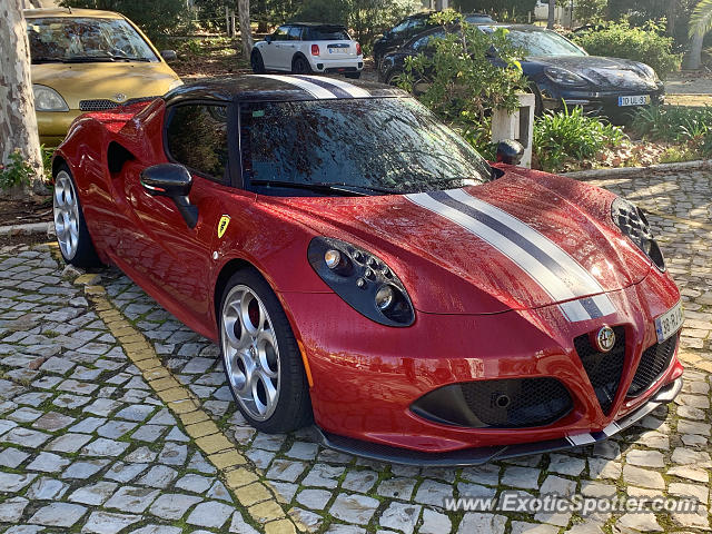 Alfa Romeo 4C spotted in Vilamoura, Portugal