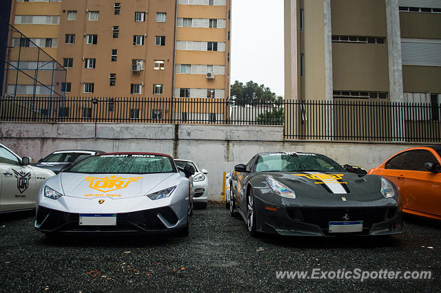 Ferrari F12 spotted in Curitiba, PR, Brazil