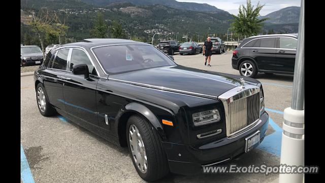 Rolls-Royce Phantom spotted in Kelowna, Canada