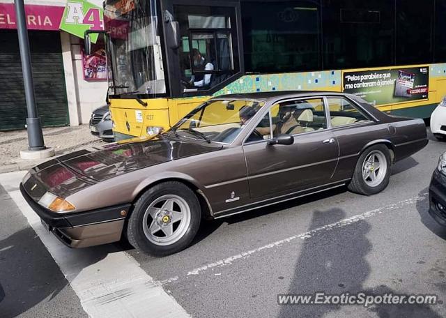 Ferrari 412 spotted in Lisbon, Portugal
