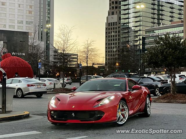 Ferrari 812 Superfast spotted in Atlanta, Georgia
