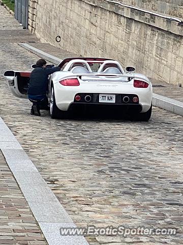 Porsche Carrera GT spotted in PARIS, France
