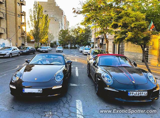 Porsche 911 spotted in Tabriz, Iran