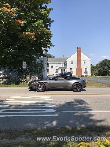 Aston Martin DB11 spotted in Rye, New Hampshire