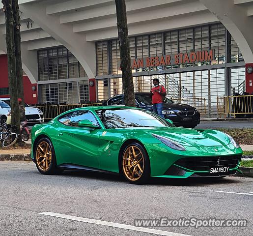 Ferrari F12 spotted in Singapore, Singapore